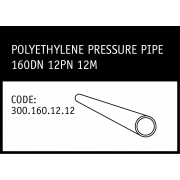 Marley Polyethylene Pressure Pipe 160DN 12.5PN 12M - 300.160.12.12